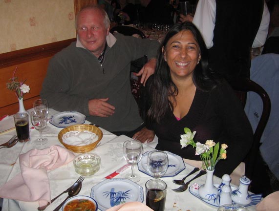 Sifu Robertson and Manjit Dhillon