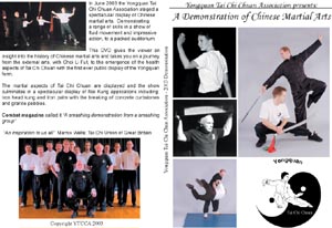 Yongquan Demo DVD cover pic - click for larger image